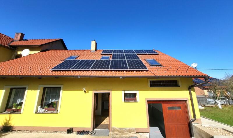 Reference: Fotovoltaická elektrárna s výkonem 5,4 kWp - Vlašim 
