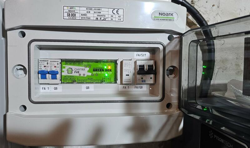 Reference: Fotovoltaika s chytrým řízením GreenBox - Březno v okrese Chomutov