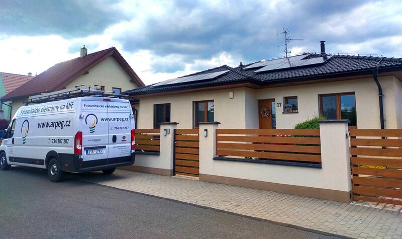 Reference: Solární elektrárna s řídicí jednotkou GreenBox - Prostějov-Vrahovice