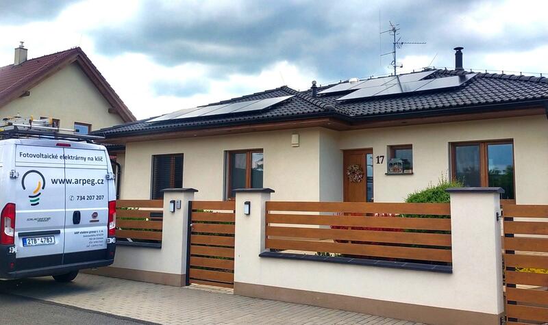 Reference: Solární elektrárna s řídicí jednotkou GreenBox - Prostějov-Vrahovice