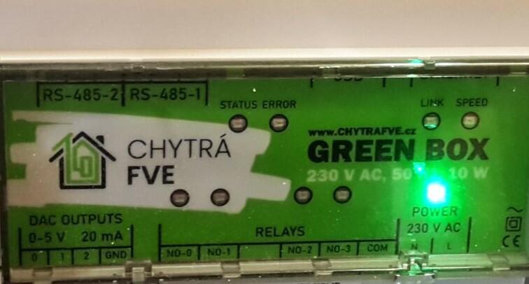 Reference: Fotovoltaická elektrárna s chytrým řízením Green Box - Blažovice, jihomoravský kraj 
