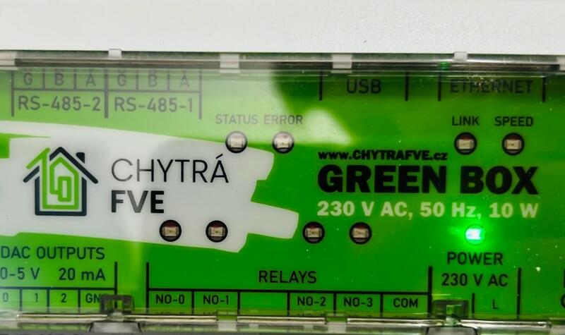 Reference: Fotovoltaika s řídicí jednotnou GreenBox - Měřín, kraj Vysočina 