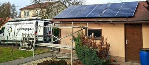 Reference Solární elektrárna s baterií a chytrým řízením GreenBox - Orlová