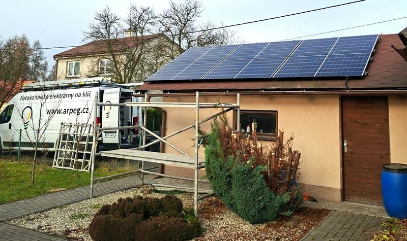 Reference: Solární elektrárna s baterií a chytrým řízením GreenBox - Orlová 