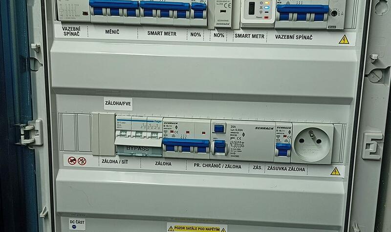 Reference: Revize fotovoltaické elektrárny - Petřvald 