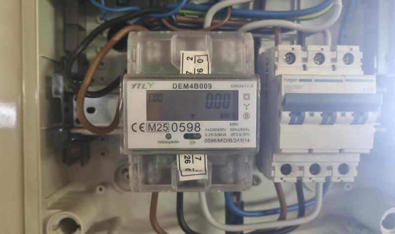 Reference: Výmena elektromera pri FVE so zeleným bonusom - Hájov 