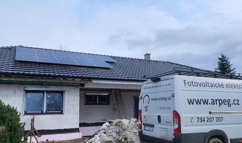 Reference: Fotovoltaická elektrárna s řídicí jednotkou GreenBox - Spomyšl 