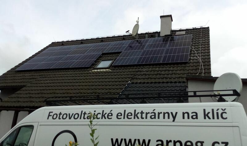 Reference: Fotovoltaická elektrárna s řídicí jednotkou GreenBox v Horní Libchava