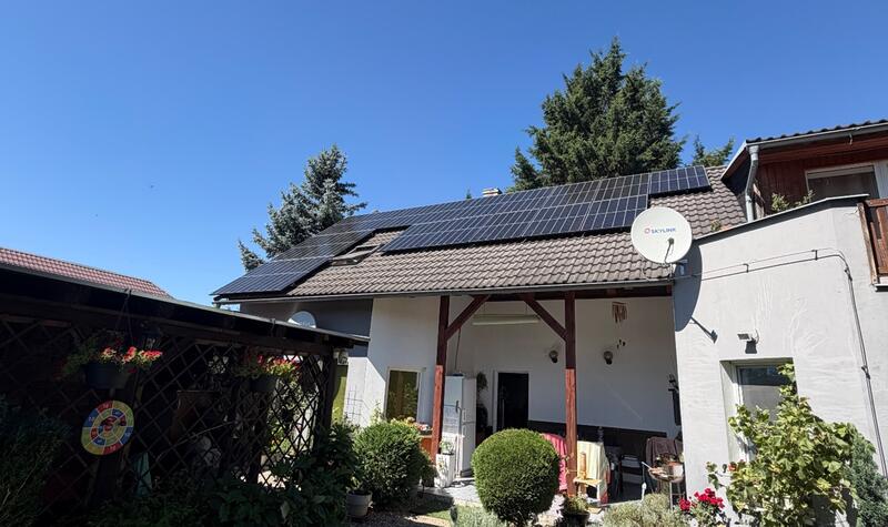 Reference: Fotovoltická elektráreň 8,1 kWp s řídicí jednotkou GreenBoxom v Jirnoch