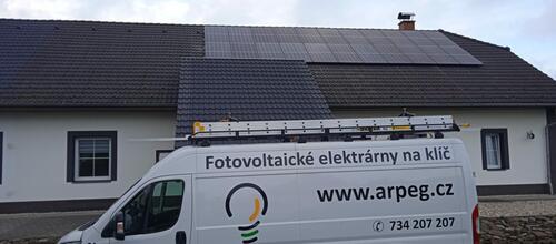 Reference Fotovoltaická elektrárna s bateriovým úložištěm- Fulnek-Vlkovice 