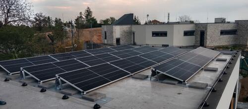 Reference Fotovoltaická elektrárna s dotací NZÚ- Praha