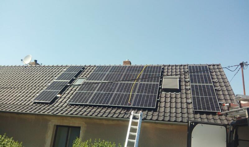 Reference: Fotovoltaická elektrárna s dotací Nová zelená úsporám- Kyšice 