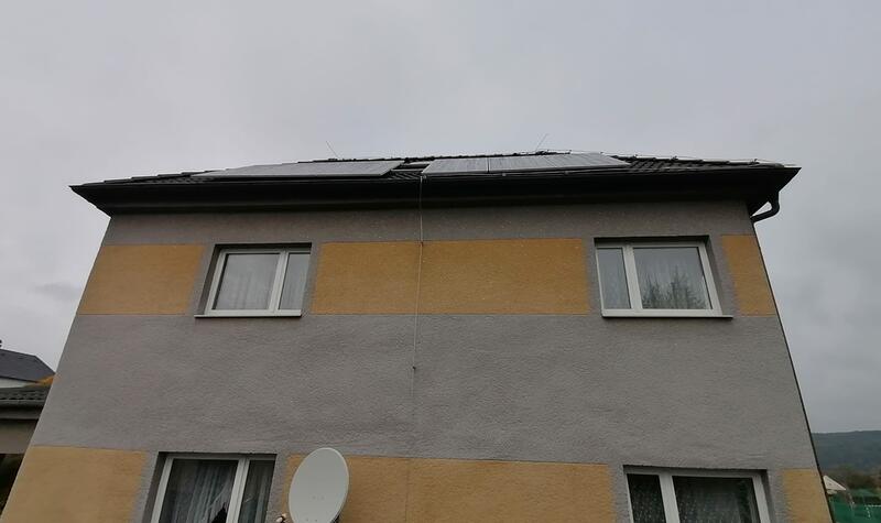 Reference: Fotovoltaická elektrárna s baterií na klíč- Šťáhlavy 