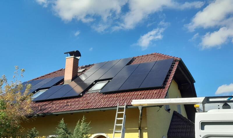 Reference: Fotovoltaická elektrárna s dotací NZÚ- Kunín 