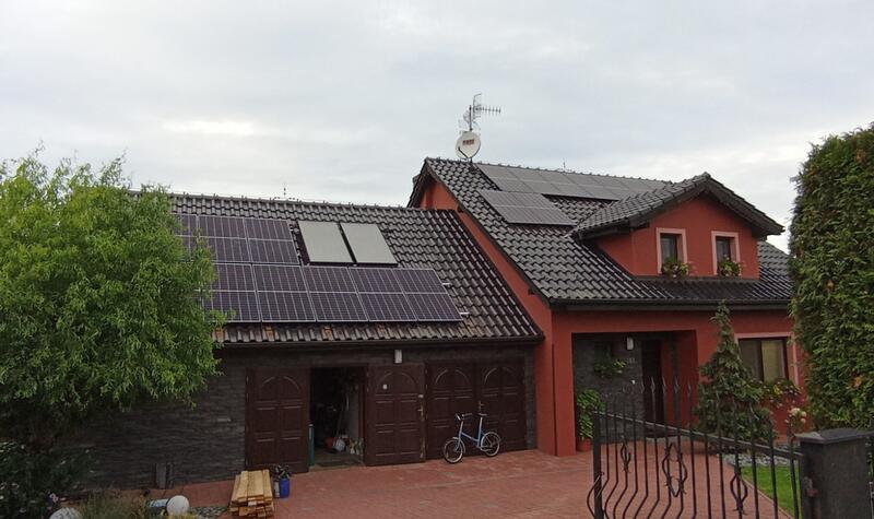 Reference: Fotovoltaická elektrárna s dotací NZÚ- Těšnovice 