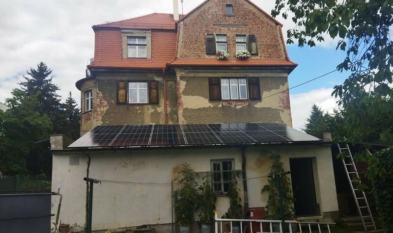 Reference: Fotovoltaická elektrárna s dotací na klíč- Františkov