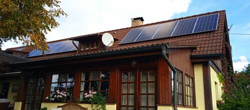Reference Fotovoltaická elektrárna s vyřízením dotace- Býšť - Bělečko 