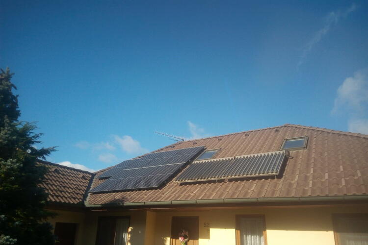 Reference: Fotovoltaická elektrárna s dotací NZÚ- Zlín - Mladcová 