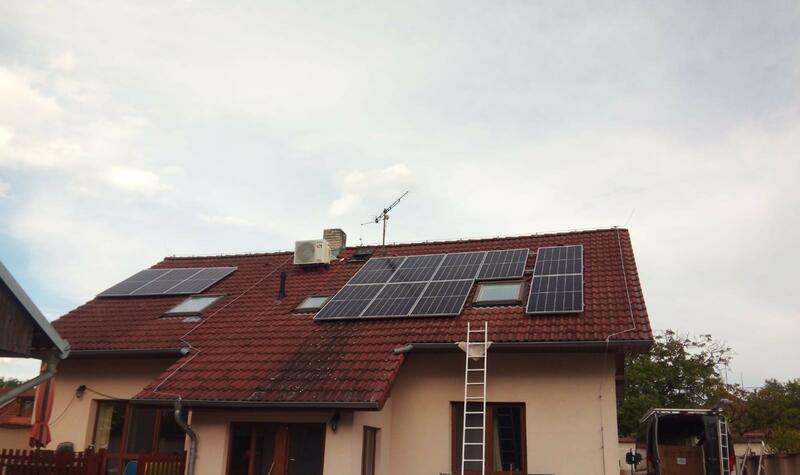 Reference: Fotovoltaická elektrárna s vyřízením dotace- Hůry 