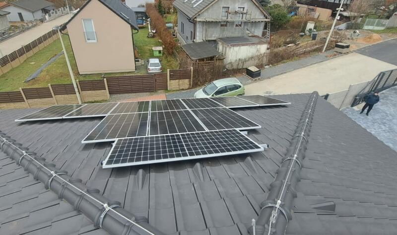 Reference: Fotovoltaická elektrárna s dotací NZÚ- Doubravčice