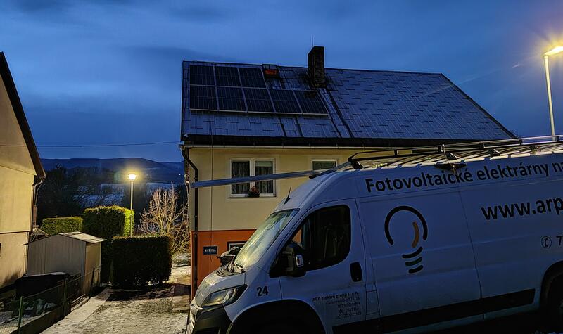 Reference: Fotovoltaická elektrárna s dotací na klíč- Staré Město pod Sněžníkem 