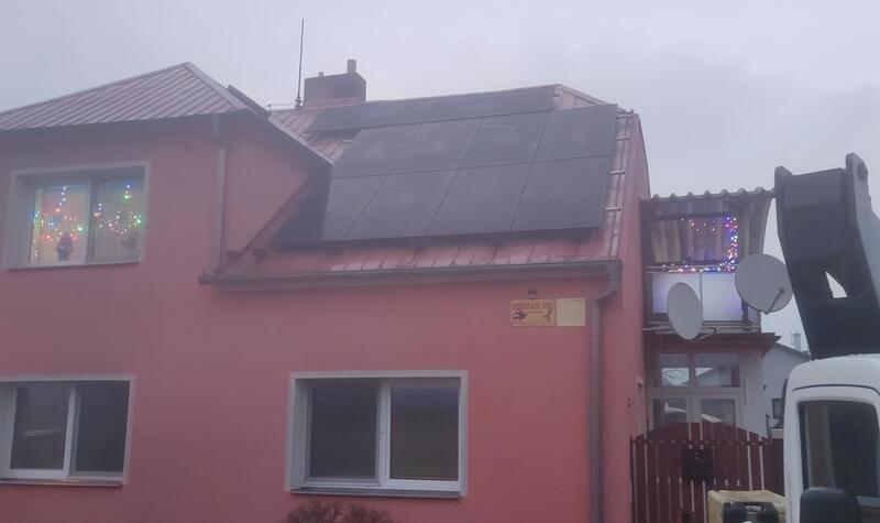 Reference: Fotovoltaická elektrárna na klíč- Litovel - Rozvadovice 