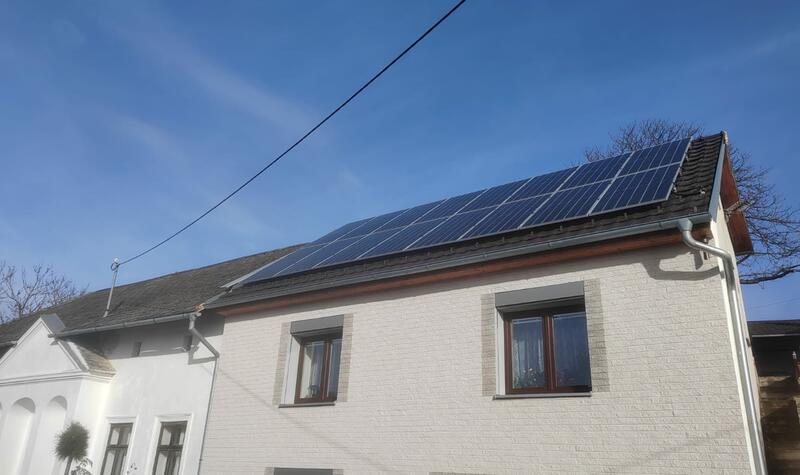 Reference: Fotovoltaická elektrárna s dotací NZÚ- Pozořice 