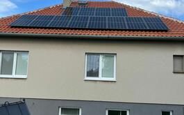 Reference Fotovoltaická elektrárna s dotací NZÚ- Řevničov