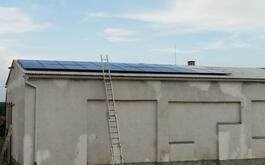Reference Fotovoltaická elektrárna s dotací na klíč- Nové Dvory