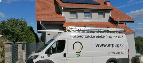 Reference Fotovoltaická elektrárna s vyřízením dotace- Viničné Šumice 