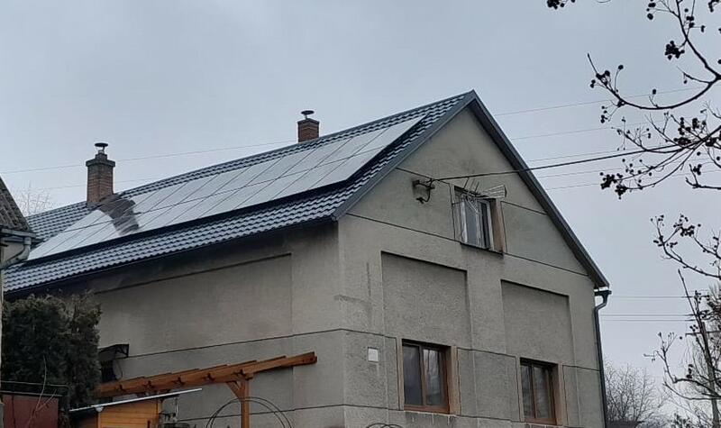 Reference: Fotovoltaická elektrárna s dotací NZÚ- Brníčko 