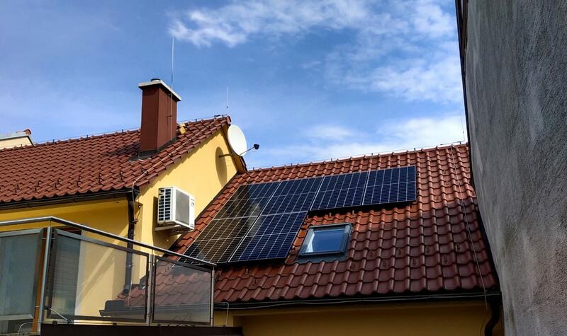Reference: Fotovoltaická elektrárna s dotací na klíč- Strání 