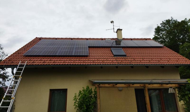 Reference: Fotovoltaická elektrárna s dotací na klíč- Všestary 