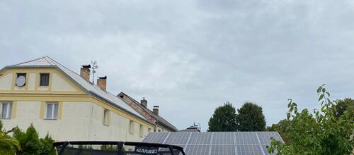 Reference Fotovoltaická elektrárna s dotací NZÚ- Boseň