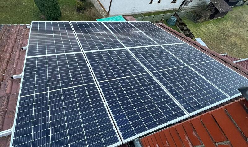 Reference: Fotovoltaická elektrárna s dotací Nová zelená úsporám- Černíkovice