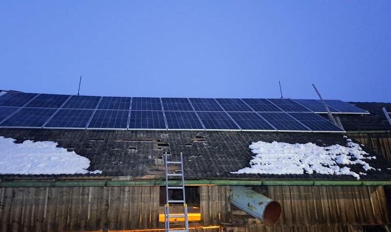 Reference: Fotovoltaická elektrárna s bateriovým úložištěm- Horní Javoří