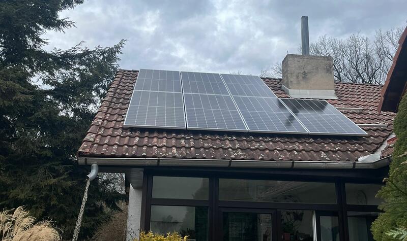 Reference: Fotovoltaická elektrárna s dotací NZÚ- Pardubice- Rosice 