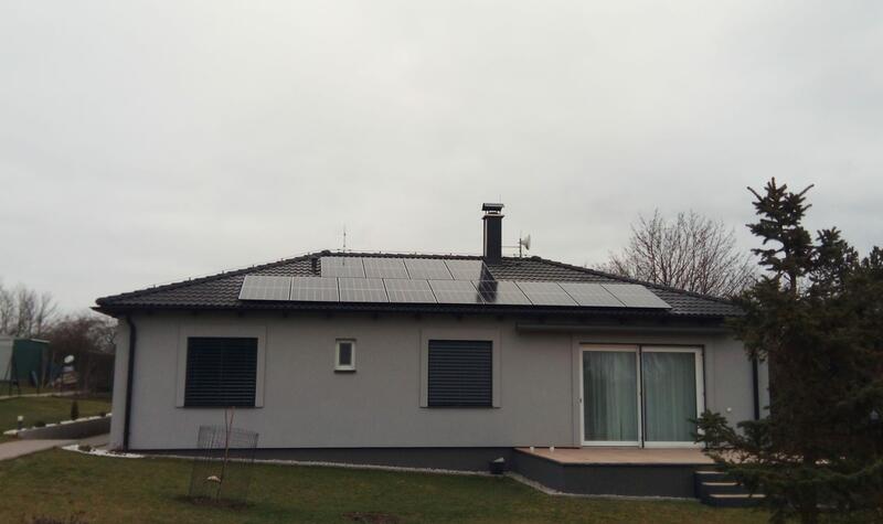 Reference: Fotovoltaická elektrárna s dotací na klíč- Tymákov 