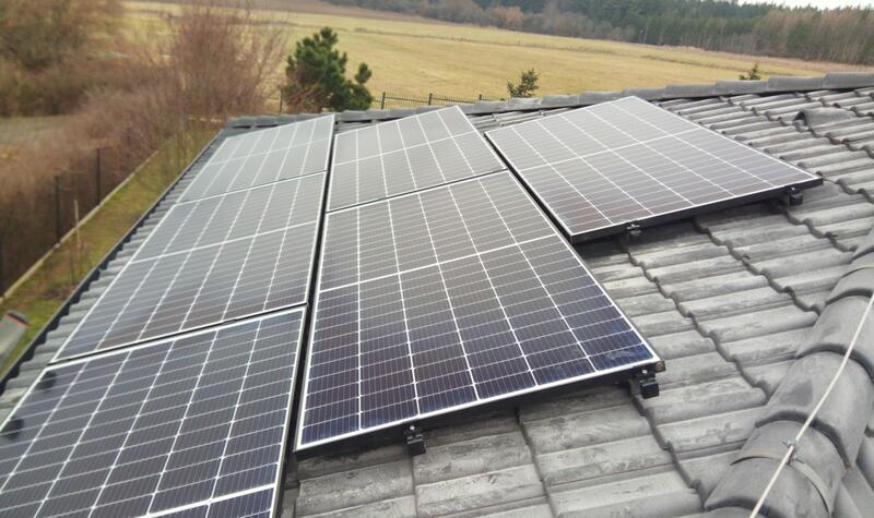Reference: Fotovoltaická elektrárna s dotací na klíč- Tymákov