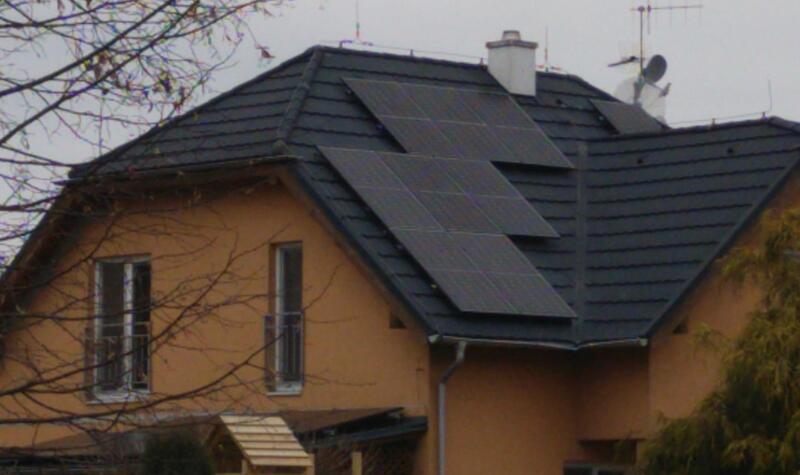 Reference: Fotovoltaika s dotací Nová zelená úsporám- Šenov u Nového Jičína