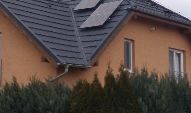 Reference: Fotovoltaika s dotací Nová zelená úsporám- Šenov u Nového Jičína