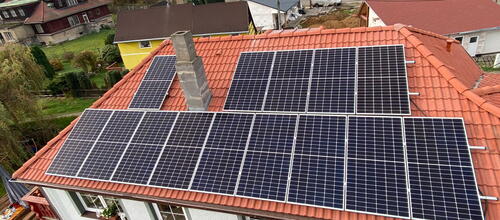Reference Fotovoltaická elektrárna s dotací NZÚ- Božičany 