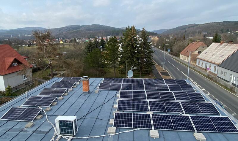 Reference: Fotovoltaická elektrárna s vyřízením dotace- Chomutov