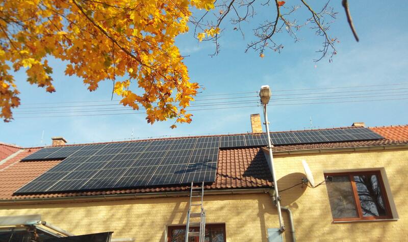 Reference: Fotovoltaická elektrárna s dotací Nová zelená úsporám- Štěkeň 