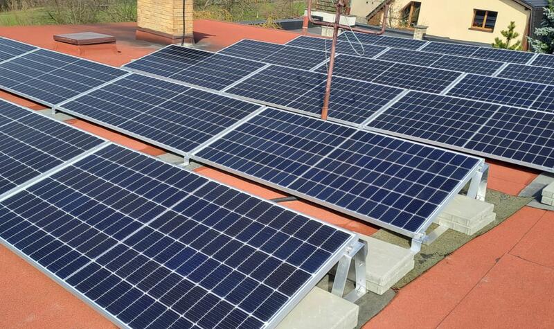 Reference: Fotovoltaická elektrárna s dotací na klíč- Třinec - Nebory 