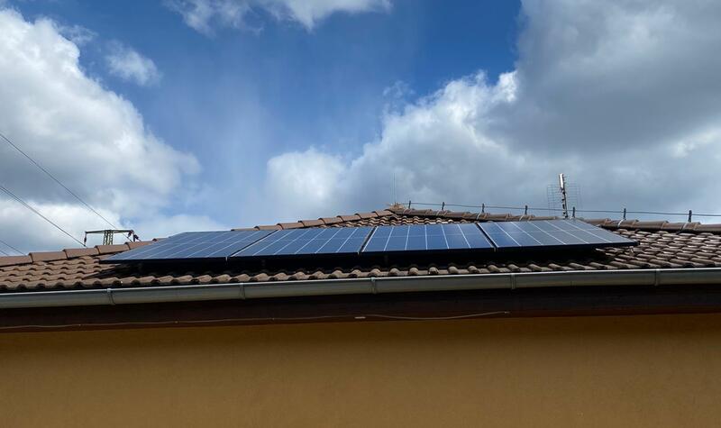 Reference: Fotovoltaická elektrárna s dotací na klíč- Most - Vtelno 