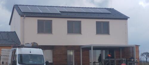 Reference Fotovoltaická elektrárna s dotací NZÚ- Rájec - Jestřebí 