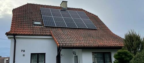 Reference Fotovoltaická elektrárna s dotací Nová zelená úsporám- Ohrobec 