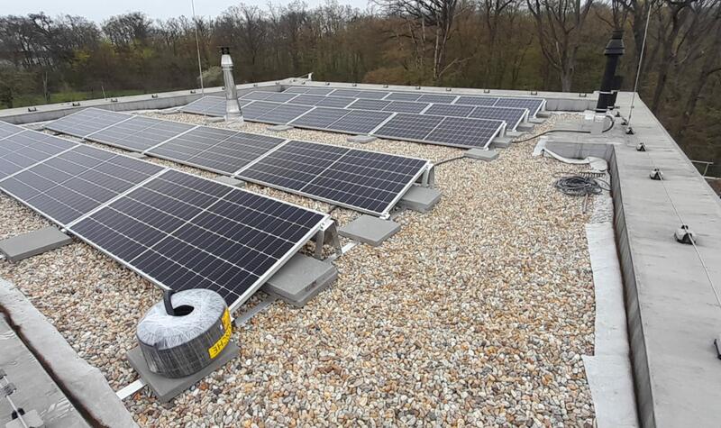 Reference: Fotovoltaická elektrárna na klíč- Brno - Sadová 
