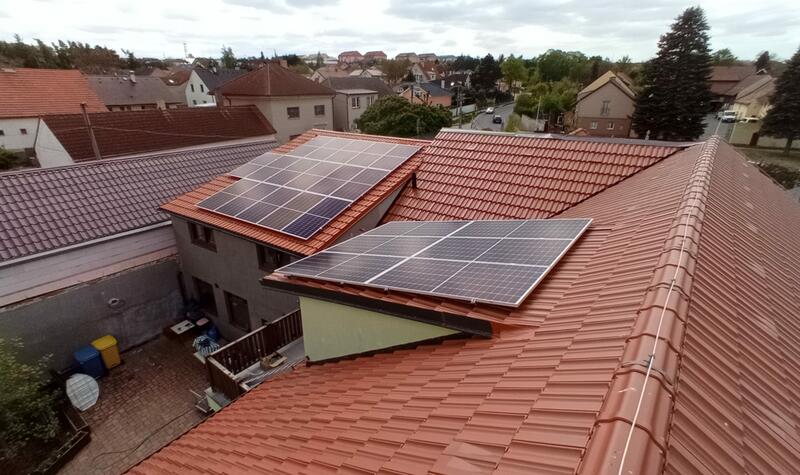 Reference: Instalace fotovoltaické elektrárny s vyřízením dotace- Chýně 